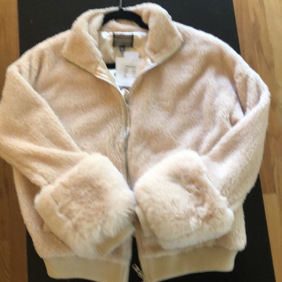 Honey Punch Teddy Bomber Jacket NWT - Picture 5 of 8